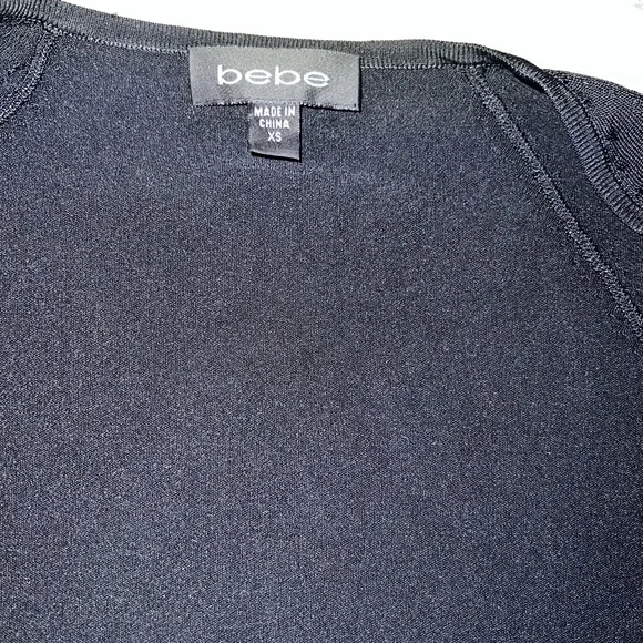 Bebe Elegant Black Blazer - Picture 2 of 3